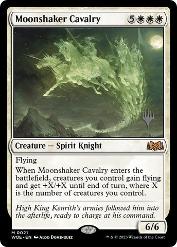 Image for Moonshaker Cavalry (21) [Promo Pack: Wilds of Eldraine]