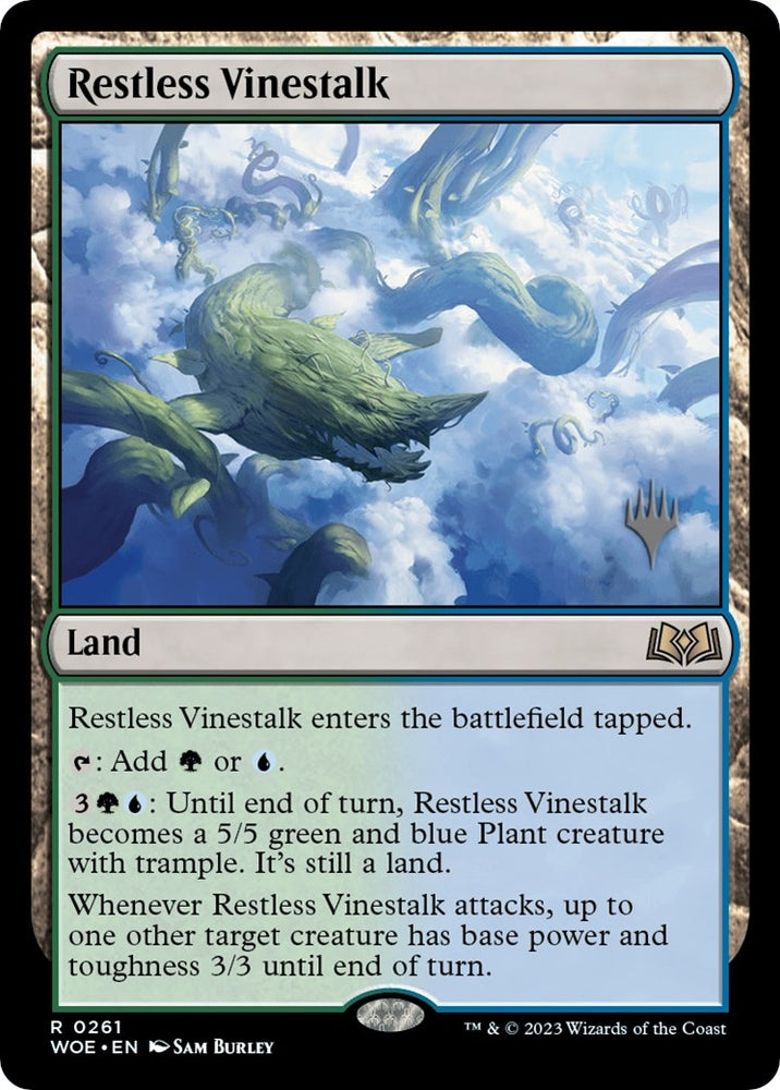 Image for Restless Vinestalk (261) [Promo Pack: Wilds of Eldraine]