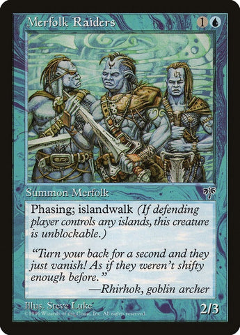 Image for Merfolk Raiders [Mirage]