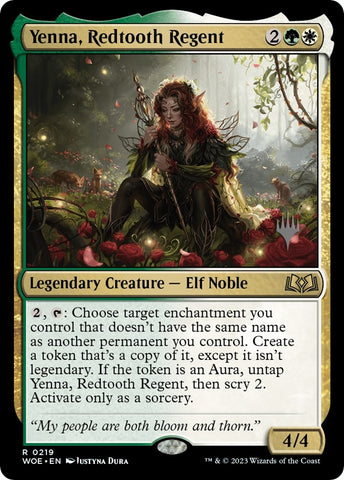 Image for Yenna, Redtooth Regent (219) [Promo Pack: Wilds of Eldraine]
