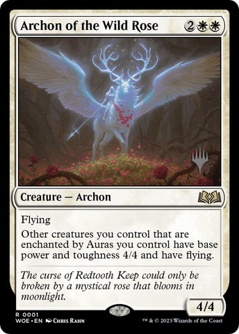 Image for Archon of the Wild Rose (1) [Promo Pack: Wilds of Eldraine]