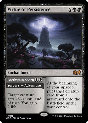 Image for Virtue of Persistence (115) [Promo Pack: Wilds of Eldraine]