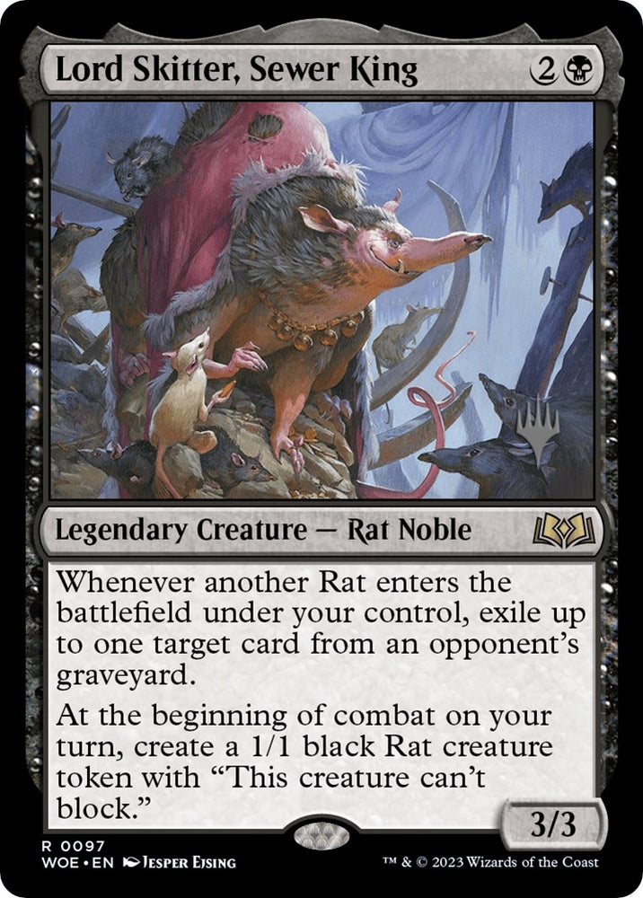 Image for Lord Skitter, Sewer King (97) [Promo Pack: Wilds of Eldraine]