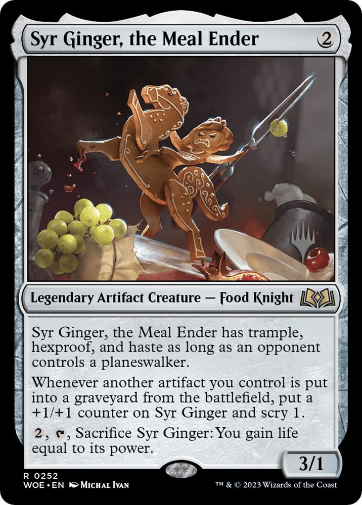 Image for Syr Ginger, the Meal Ender (252) [Promo Pack: Wilds of Eldraine]