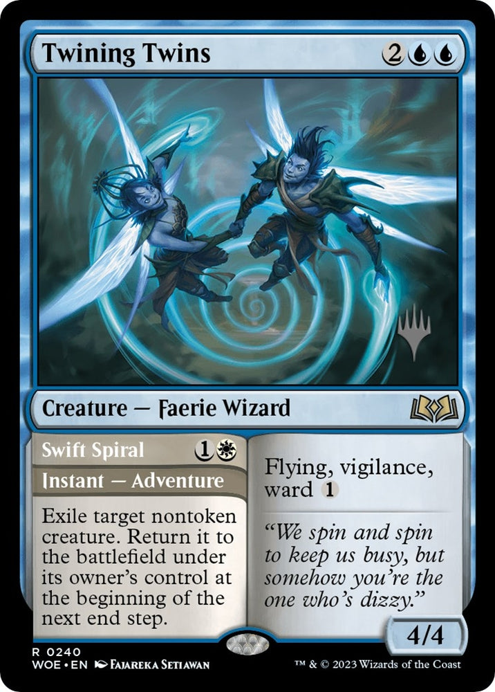 Image for Twining Twins (240) [Promo Pack: Wilds of Eldraine]