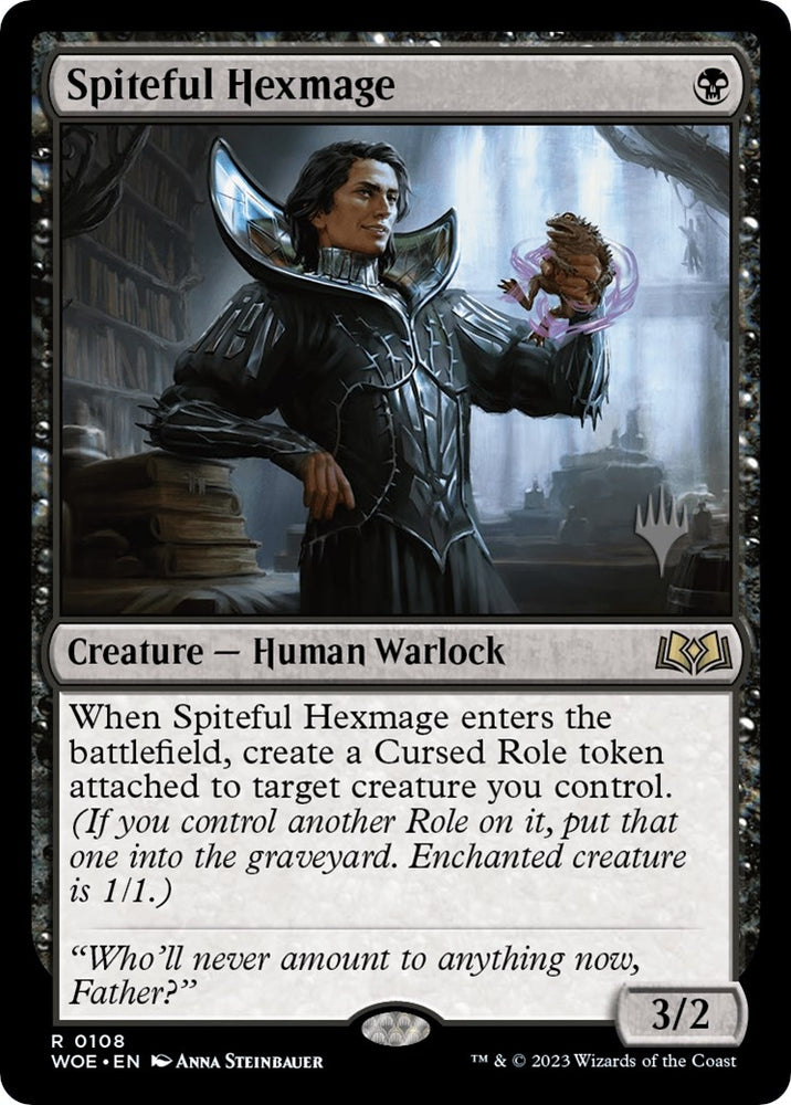 Image for Spiteful Hexmage (108) [Promo Pack: Wilds of Eldraine]
