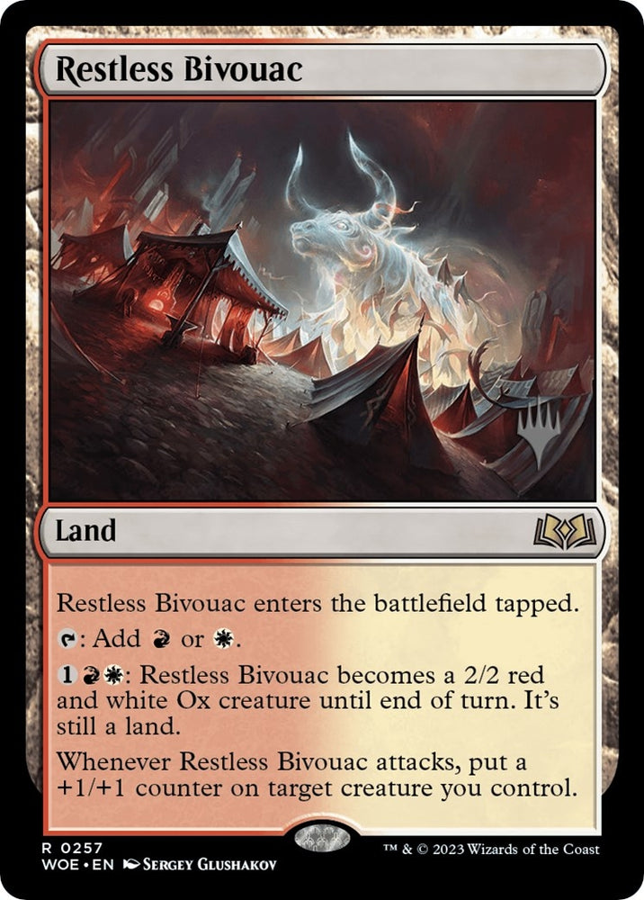 Image for Restless Bivouac (257) [Promo Pack: Wilds of Eldraine]
