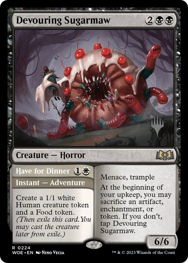 Image for Devouring Sugarmaw (224) [Promo Pack: Wilds of Eldraine]