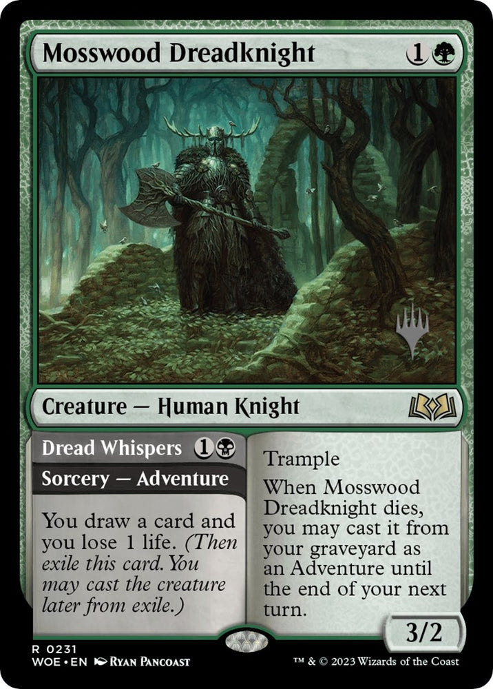 Image for Mosswood Dreadknight (231) [Promo Pack: Wilds of Eldraine]