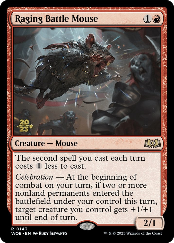 Image for Raging Battle Mouse (143) [Prerelease Cards]