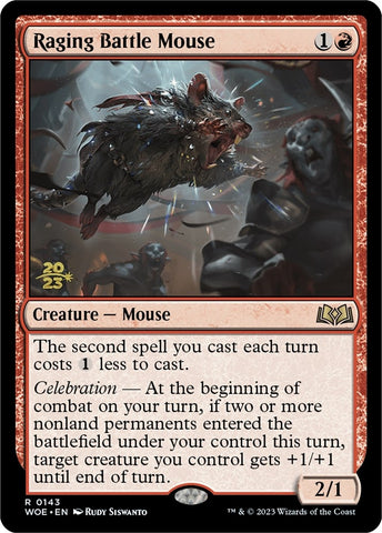 Image for Raging Battle Mouse (143) [Prerelease Cards]