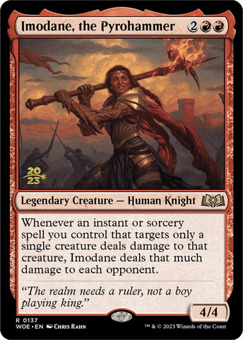 Image for Imodane, the Pyrohammer (137) [Prerelease Cards]