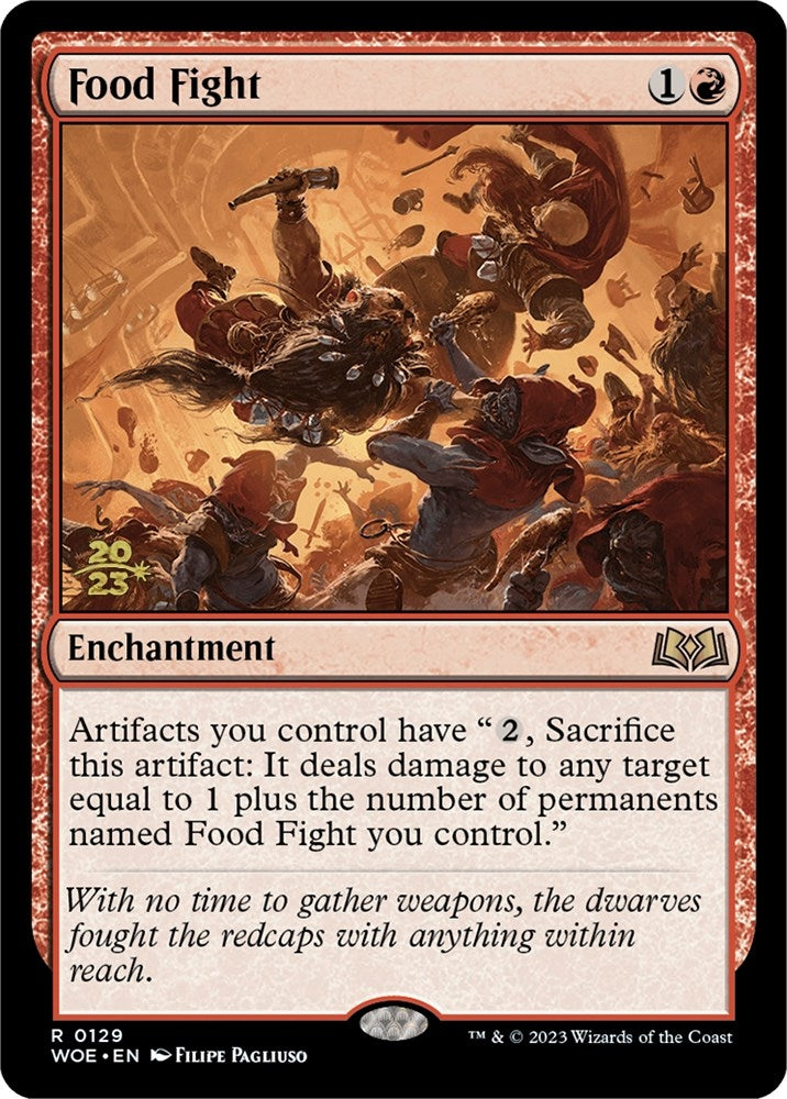 Image for Food Fight (129) [Prerelease Cards]