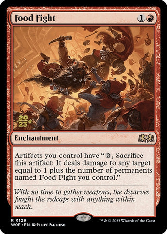 Image for Food Fight (129) [Prerelease Cards]