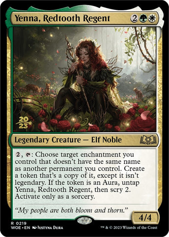 Image for Yenna, Redtooth Regent (219) [Prerelease Cards]