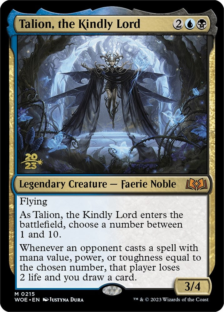 Image for Talion, the Kindly Lord (215) [Prerelease Cards]