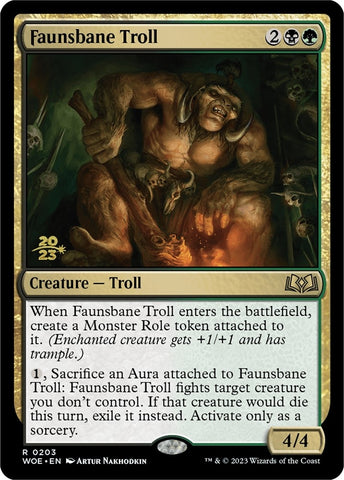 Image for Faunsbane Troll (203) [Prerelease Cards]
