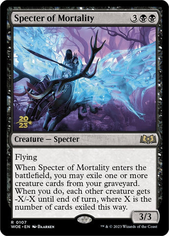 Image for Specter of Mortality (107) [Prerelease Cards]