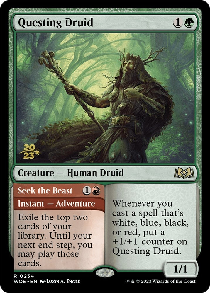 Image for Questing Druid (234) [Prerelease Cards]
