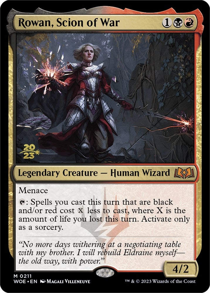 Image for Rowan, Scion of War (211) [Prerelease Cards]