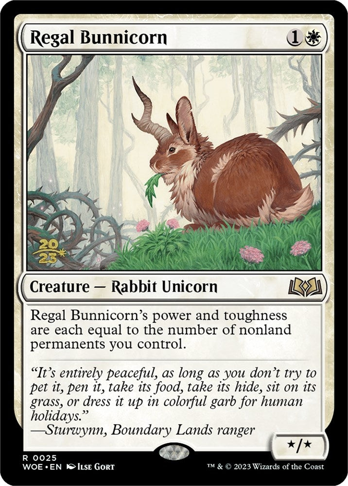Image for Regal Bunnicorn (25) [Prerelease Cards]