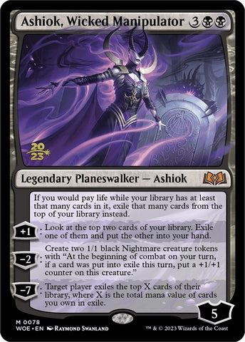 Image for Ashiok, Wicked Manipulator (78) [Prerelease Cards]