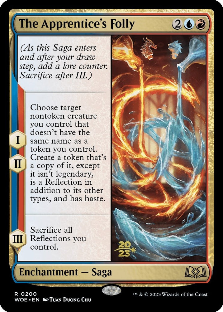 Image for The Apprentice's Folly (200) [Prerelease Cards]