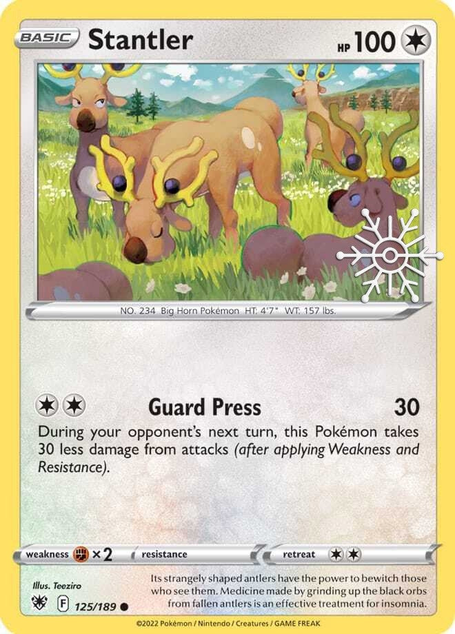 Stantler - 125/189 (Holiday Calendar) (125/189) (Miscellaneous Cards & Products)