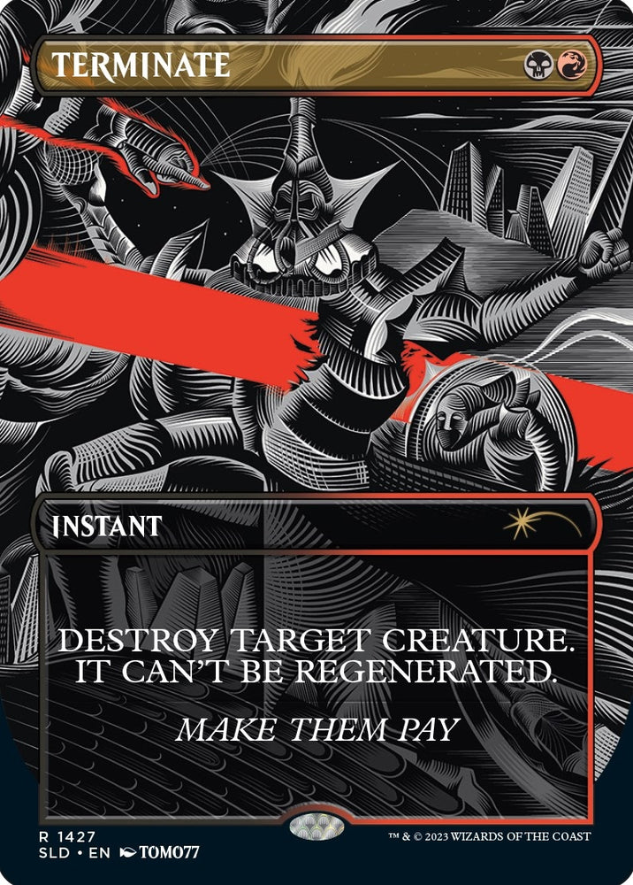 Image for Terminate (1427) [Secret Lair Drop Series]
