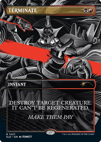 Image for Terminate (1427) [Secret Lair Drop Series]