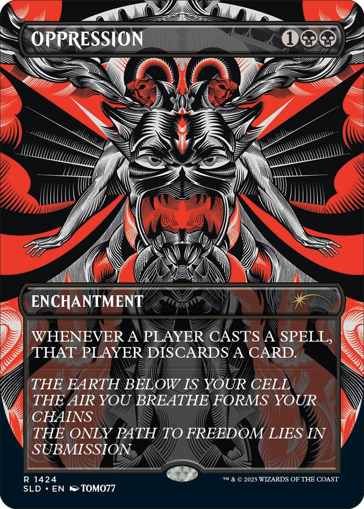 Image for Oppression (1424) [Secret Lair Drop Series]