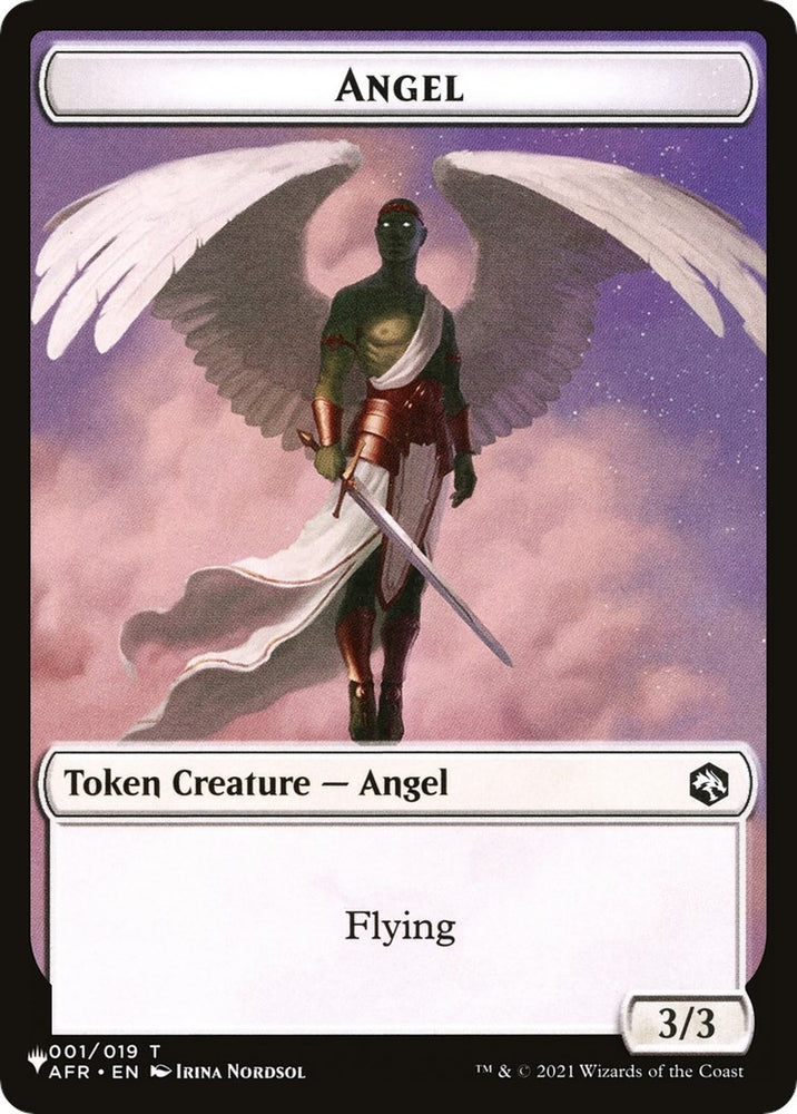 Image for Angel // Soldier Double-Sided Token (1 // 2) [The List Reprints]