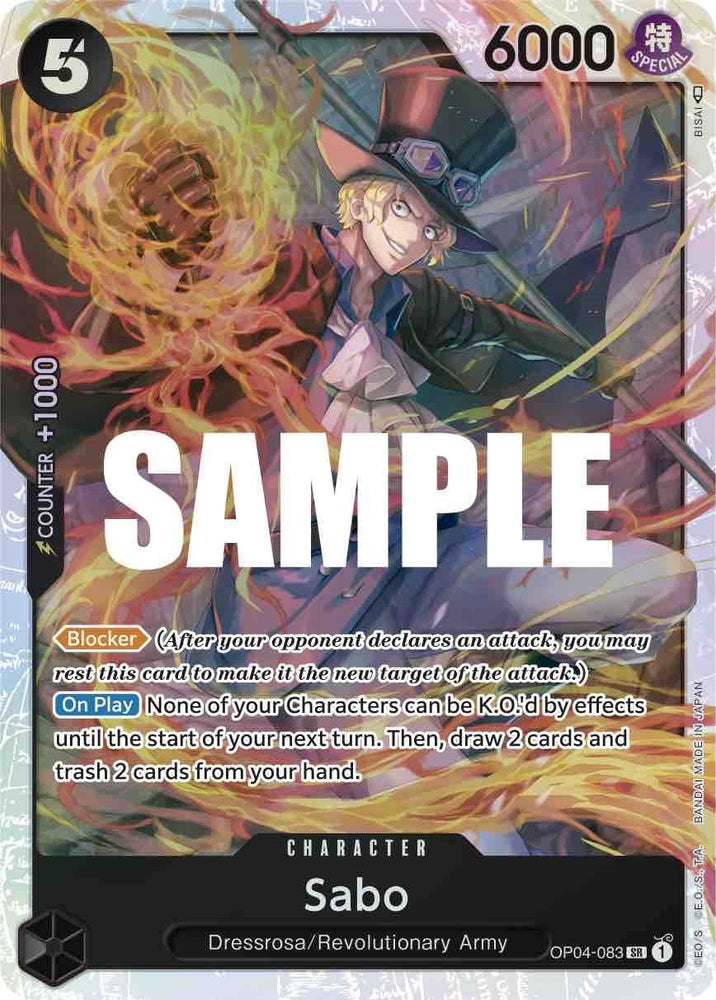 Image for Sabo (OP04-083) - One Piece Card Game