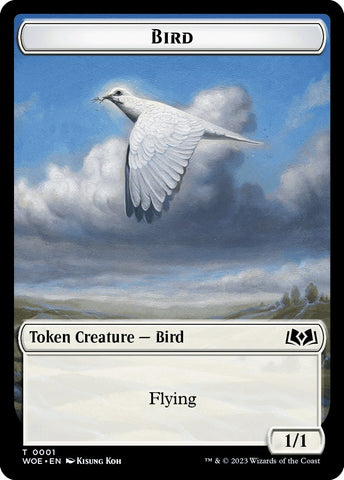 Image for Bird // Food (0010) Double-Sided Token (1 // 10) [Wilds of Eldraine]