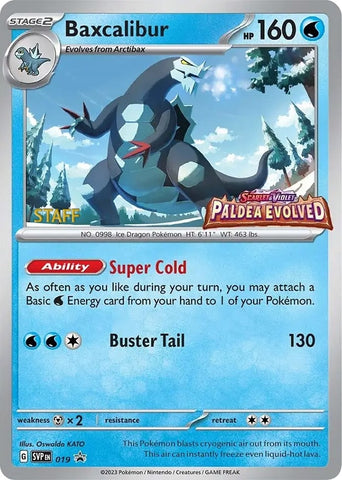 Image for Baxcalibur - 019 (Prerelease) [Staff] (019) (SVP)