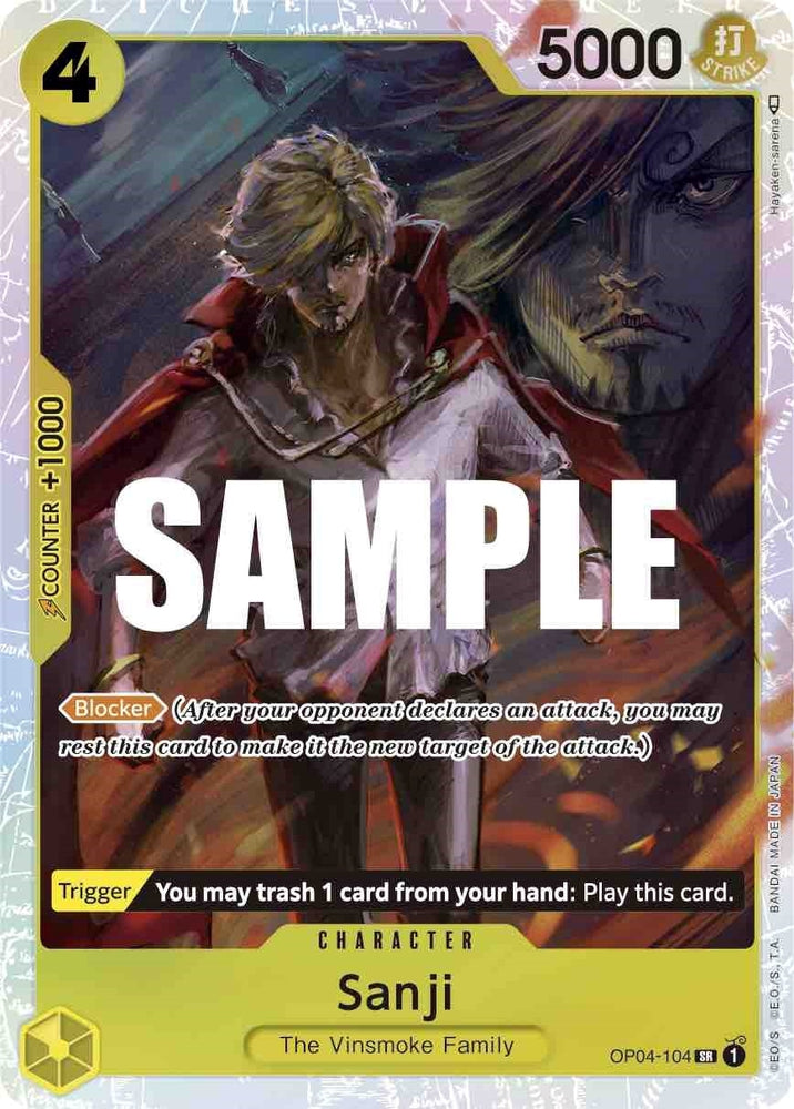 Image for Sanji (104) (OP04-104) - One Piece Card Game