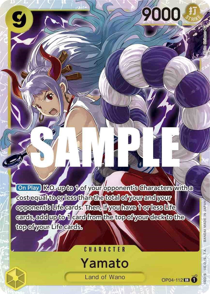 Image for Yamato (OP04-112) - One Piece Card Game
