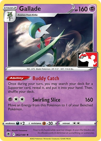 Image for Gallade (062/189) [Prize Pack Series Cards]