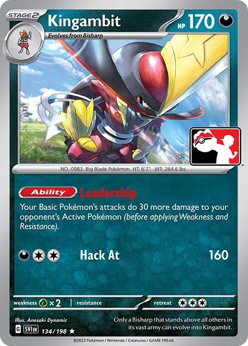 Image for Kingambit (134/198) [Prize Pack Series Cards]