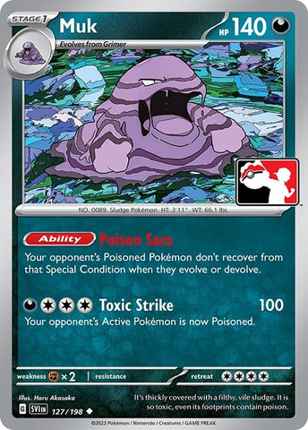 Image for Muk (127/198) [Prize Pack Series Cards]