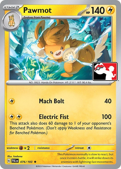 Image for Pawmot (076/198) [Prize Pack Series Cards]