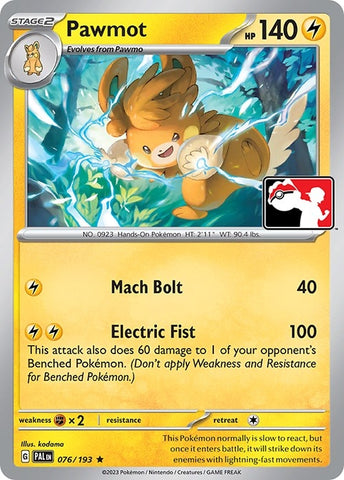 Image for Pawmot (076/198) [Prize Pack Series Cards]