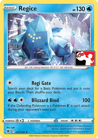 Image for Regice (037/189) - Pokemon