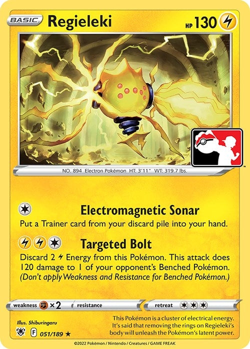 Image for Regieleki (051/189) [Prize Pack Series Cards]