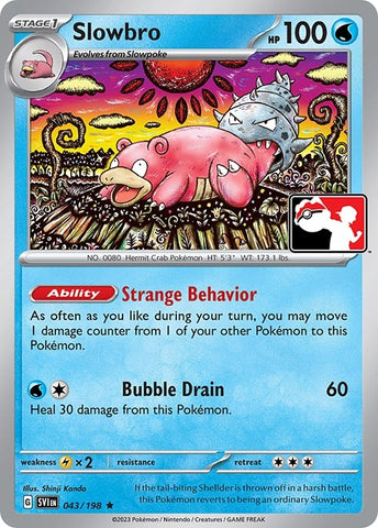 Image for Slowbro (043/198) [Prize Pack Series Cards]