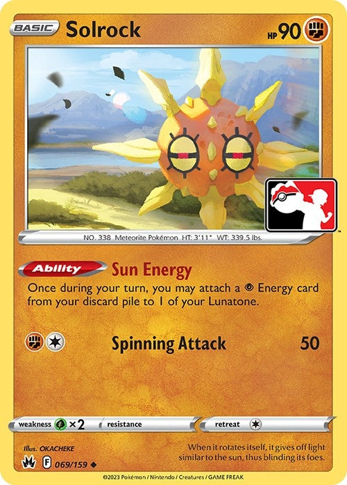 Image for Solrock (069/159) [Prize Pack Series Cards]