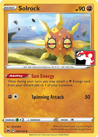 Image for Solrock (069/159) [Prize Pack Series Cards]