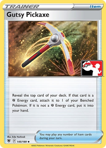 Image for Gutsy Pickaxe (145/189) [Prize Pack Series Cards]