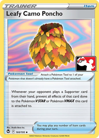 Image for Leafy Camo Poncho (160/195) [Prize Pack Series Cards]