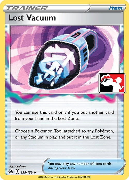 Image for Lost Vacuum (135/159) [Prize Pack Series Cards]